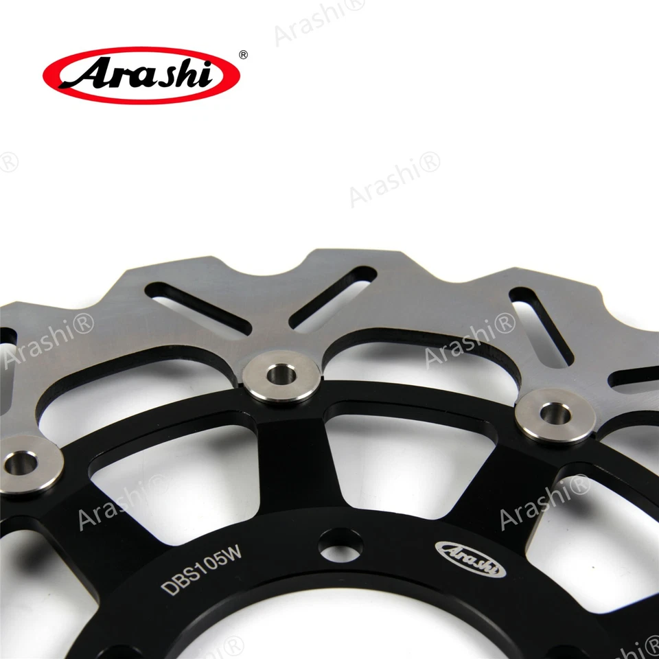 Rotores de discos de freno delanteros para Triumph Street Triple 675 R 2006-2012 2010 2011 Foto 4 de 4