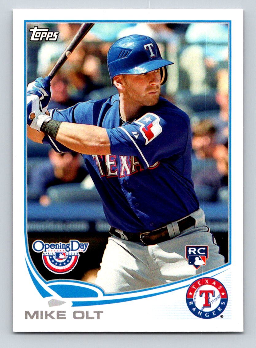 2013 Topps Opening Day #114 Mike Olt Texas Rangers Rookie