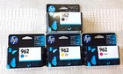Brand New Factory Sealed HP 962 Ink Full Set Black, Yellow, Cyan and Magenta