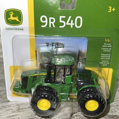 1/64 Scale John Deere 9R 540 4wd  Tractor  With Duals Ertl  Die-Cast