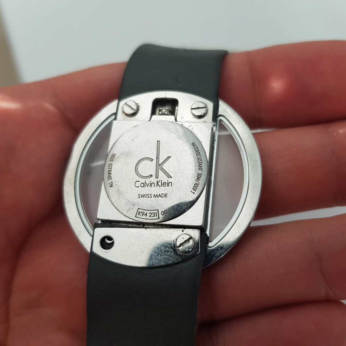 journalist naar voren gebracht Indrukwekkend Original Calvin Klein watch k94 231 | eBay