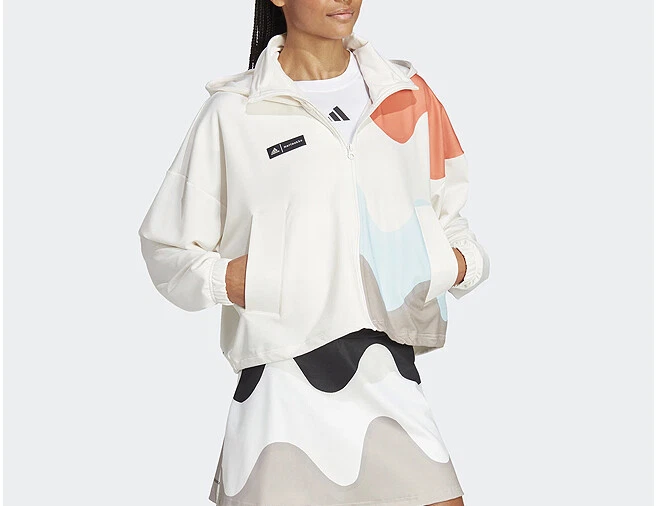 Adidas womens hotsell tennis jacket