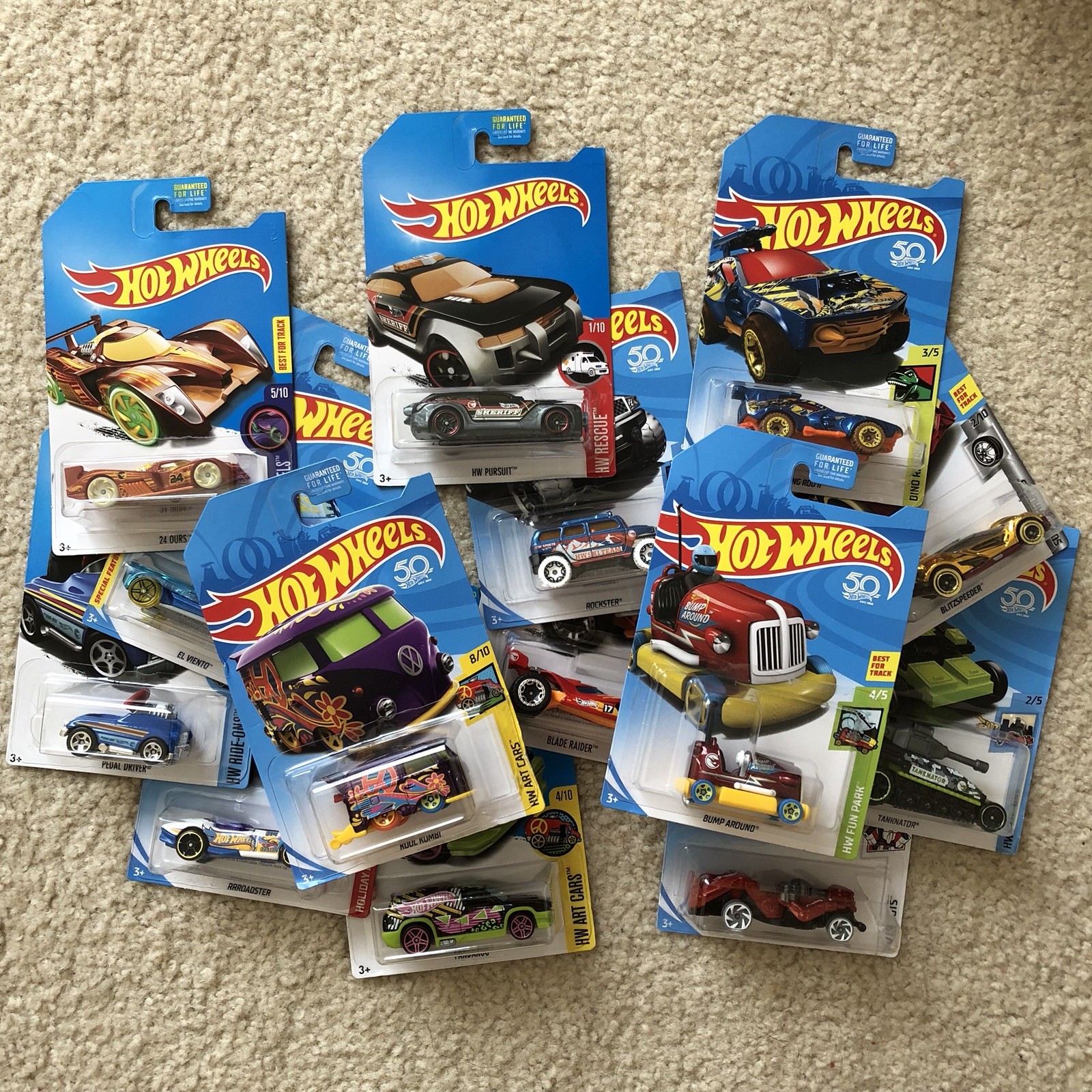 2017-2022 Hot Wheels Treasure Hunt - Super Selection - Kool Kombi, Bump Around