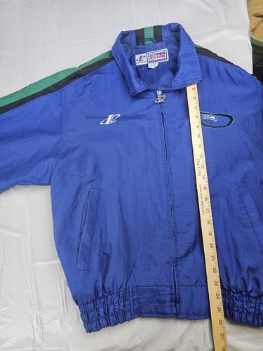 Vintage Seattle Seahawks Pro Line Jacket Size M RARE - Picture 4 of 11