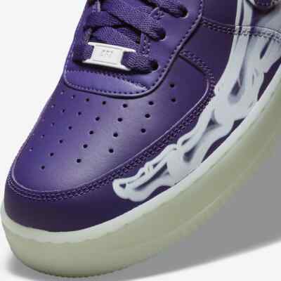 靴 NIKE AIRFORTH1 purpleskeleton Air Force 1 'Purple Skeleton' (CU8067-500) Release Date. Nike SNKRS