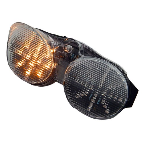 Nuevo Luz de Señal de Giro del Freno Cola LED de Humo para Yamaha YZF-R6 1998-2002 - Imagen 9 de 9