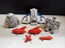 1985 Centurions ORBITAL INTERCEPTOR Assault Weapon System Kenner Parts Lot