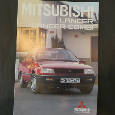 Mitsubishi Lancer / combi  Prospekt  01/1987   #L118