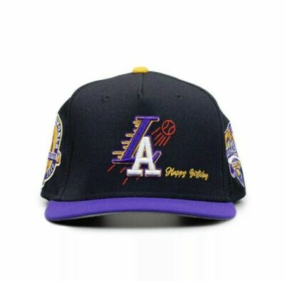 Twnty Two MAM8A DAY 2021 Crown Snapback Birthday Kobe Bryant Lakers FAST SHIP