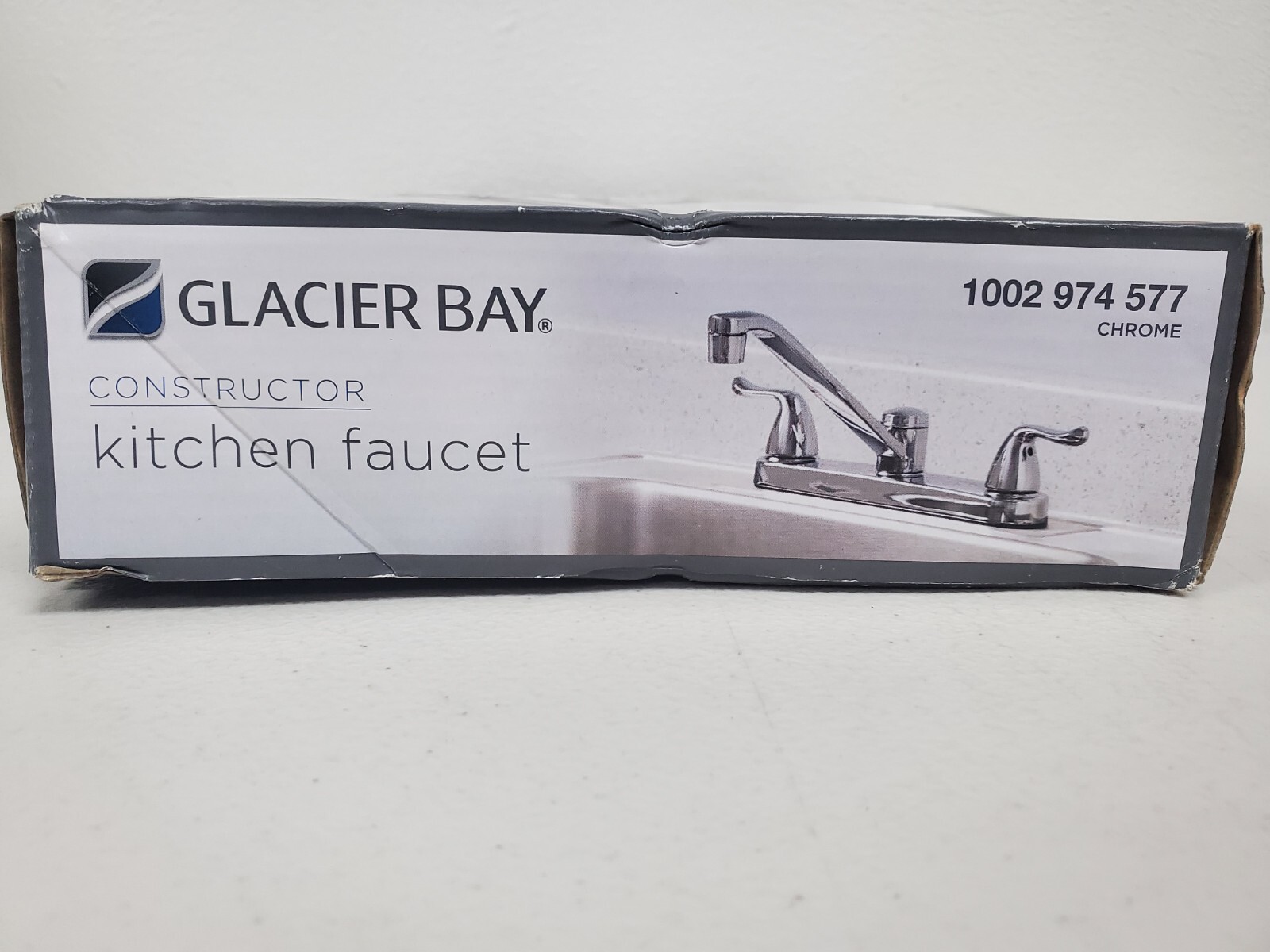 Glacier Bay HD670990B01 Constructor Kitchen Faucet Chrome Silver