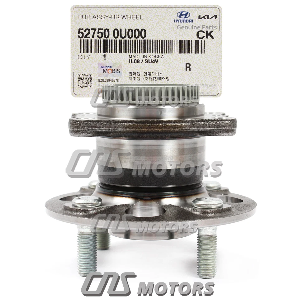 ⭐GENUINE⭐ REAR Wheel Hub & Bearing for 2012-2017 Hyundai Accent Rio 527500U000 Foto 4 de 4
