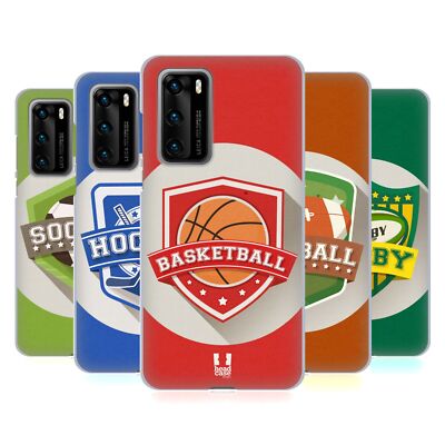HEAD CASE DESIGNS SPORTS BADGE SOFT GEL CASE FOR HUAWEI PHONES 4