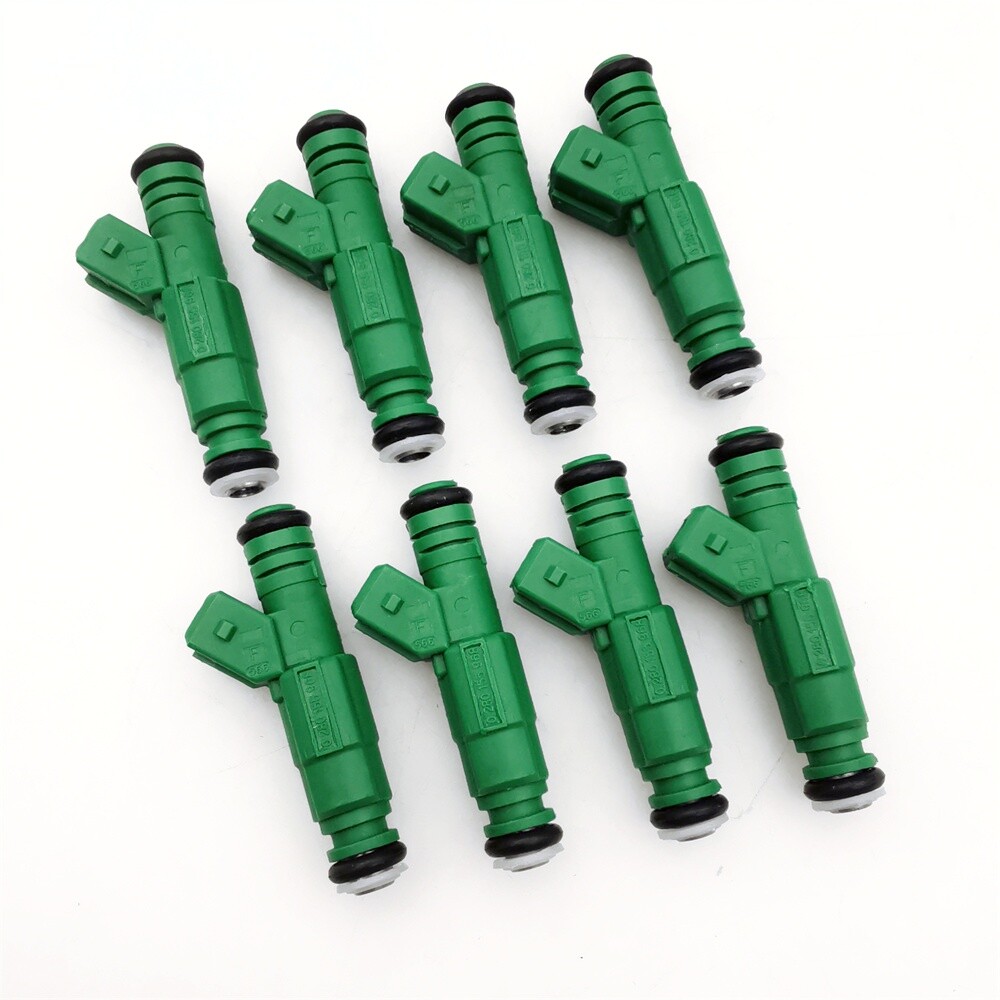 8pcs 42lb Fuel Injectors Fits for 2001-2004 Chevy GMC Marine 8.1L Truck 440cc