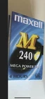 New Maxell M 240 VHS Cassette