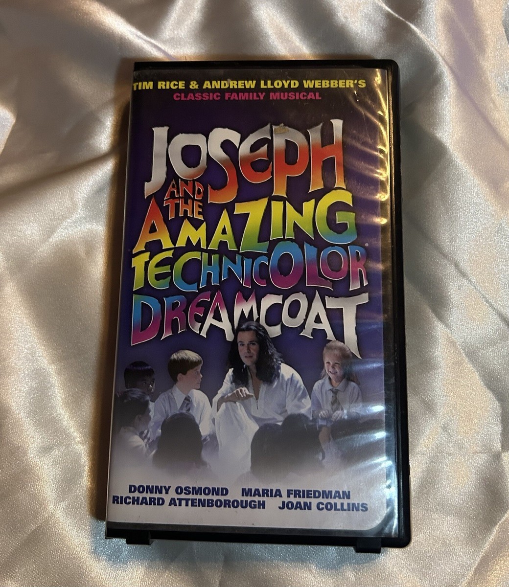 Joseph and the Amazing Technicolor Dreamcoat VHS Donny Osmond