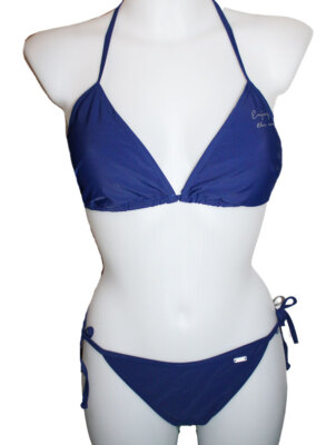 N) BIKINI BIKINISET ICEPEAK JAMIRA 365001 TRIANGEL BLAU ENJOY THE SUN Gr. 40 NEU