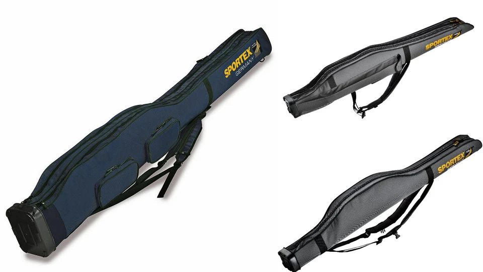 Sportex Rutenfutteral 1 bis 4 Fach für 1-4 montierte Ruten von 1,25m bis 1,90m