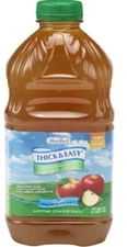 Thick & Easy Thickened Beverage 48oz Bottle Apple Nectar, Case/6 2 Pack