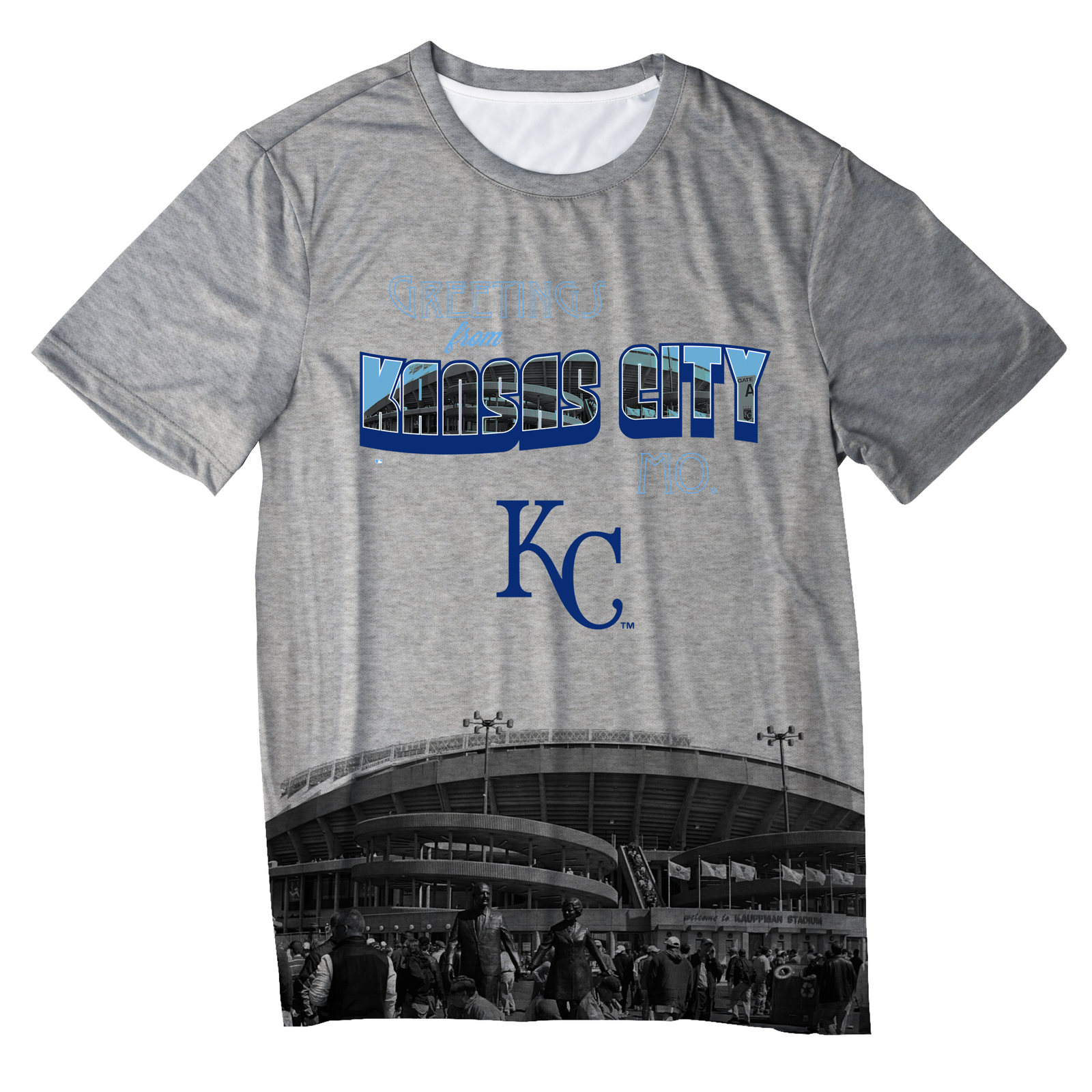 Футболка FOCO MLB Mens Kansas City Royals с поздравлениями