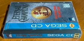 1994 Sega CD Eternal Champions: Challenge From the Dark Side Case & Manual ONLY*
