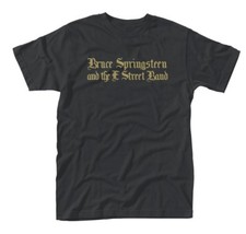 T-shirt Bruce Springsteen 'Chitarre Moto Nere' - NUOVA
