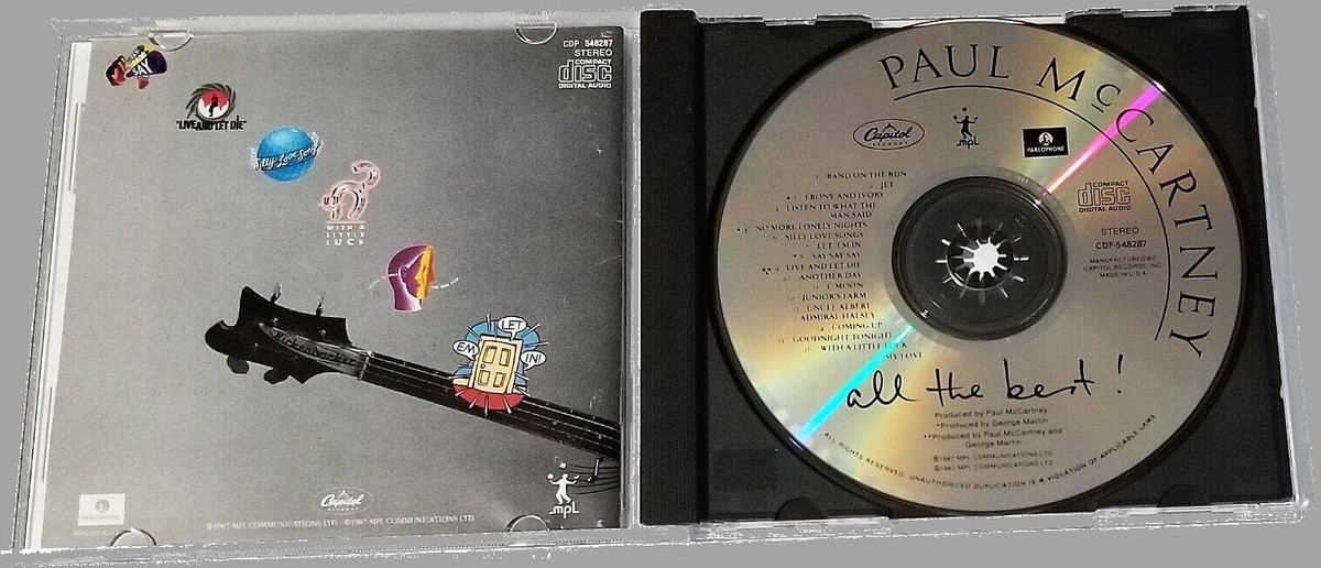 Paul McCartney : All the Best (CD Like New) | eBay