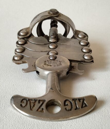 Vintage ZIG ZAG Expanding Corkscrew Wine Bottle Opener with Box Made in France - Bild 7 von 24