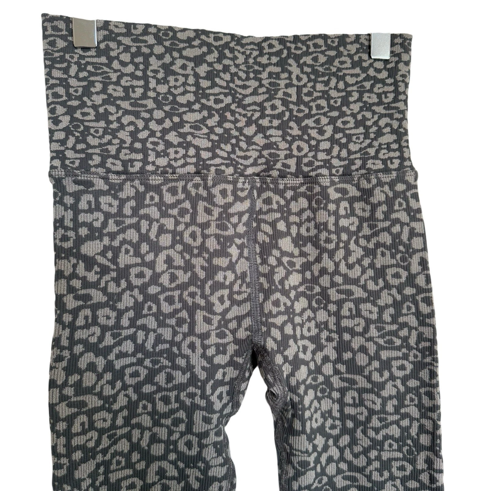 free-people-movement textured animal print leggings