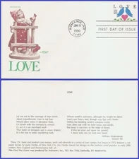 USA3 #2440 U/A ARTMASTER FDC   Love Birds