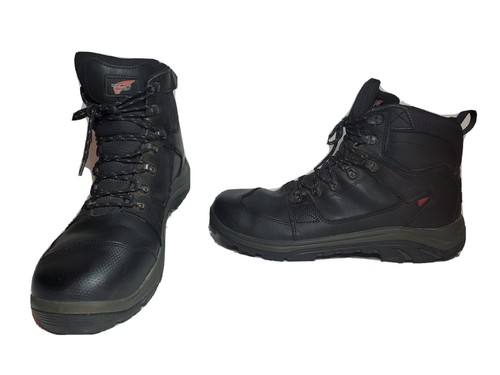 red wing black work boots