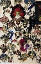 Venetian Mask Made In Venice Lot