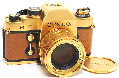 Yashica Contax RTS Gold 50th Anniversary w. Zeiss Planar 1.4 Yashica Contax RTS Gold 50th Anniversary w. Zeiss Planar 1.4