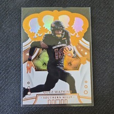 2020 Panini Chronicles Draft Picks - Crown Royale Quez Watkins #80 (RC)