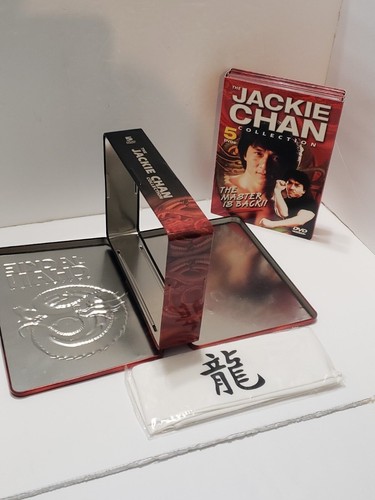 Jackie Chan Collection 5 DVD's Collector's Tin Action Adventure Preowned - Picture 5 of 12