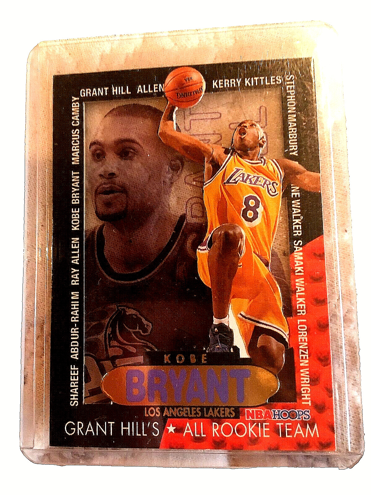 その他 1996-97 Hoops - Grant's All-Rookies Kobe 1996 Hoops Grant Hill's All-Rookie Team Kobe Bryant #3 RC | eBay
