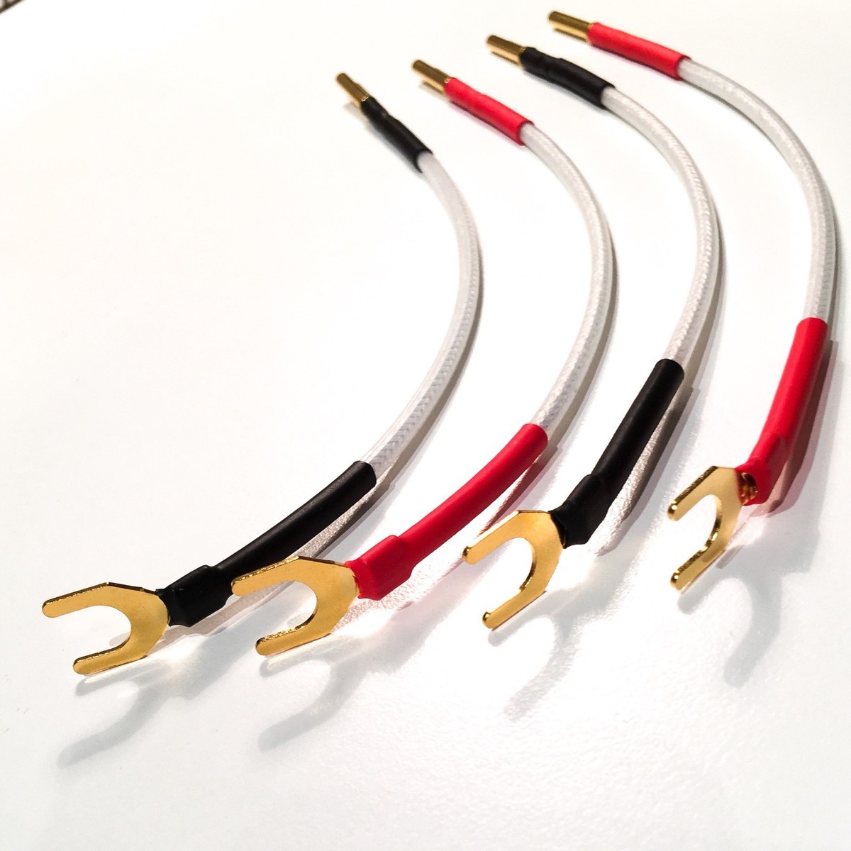 QED Silver Anniversary XT JUMPER LINKS Speaker Cable 4x 20cm QED Silver Anniversary XT JUMPER LINKS Speaker Cable 4x 20cm