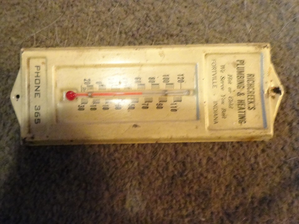 VARIOUS VINTAGE ADVERTISING THERMOMETERS eBay