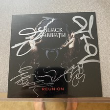 Black Sabbath Reunion Tour CD Signing W All O...