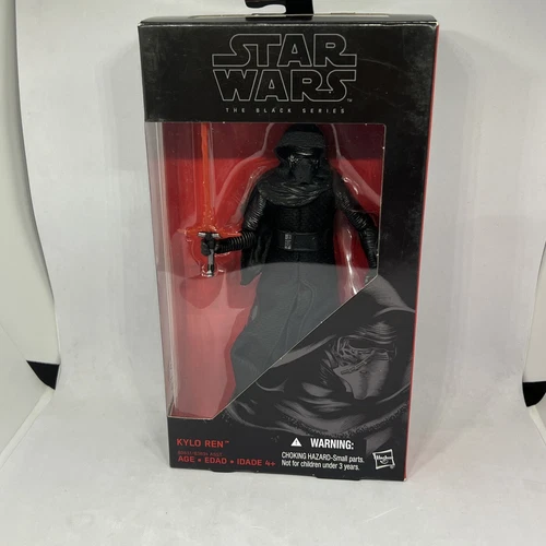 Hasbro Star Wars The Black Series Supreme Leader Kylo Ren Toy 6-inch Scale Star