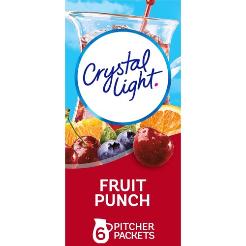 Crystal Light Fruit Punch Artificially Flavored Powdered Drink Mix 72 ct Pack...