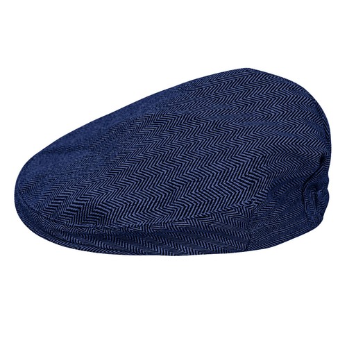Boys Peaky Blinders Herringbone Newsboy Tweed Flat Cap Baby Vintage Bakerboy Hat - Picture 7 of 21