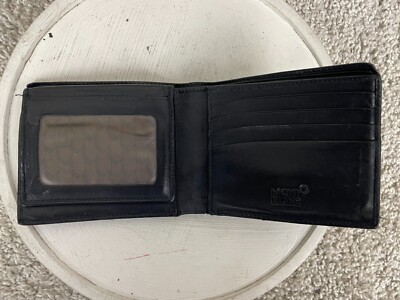 Montblanc Meisterstuck Bifold Wallet Mens One Size Leather