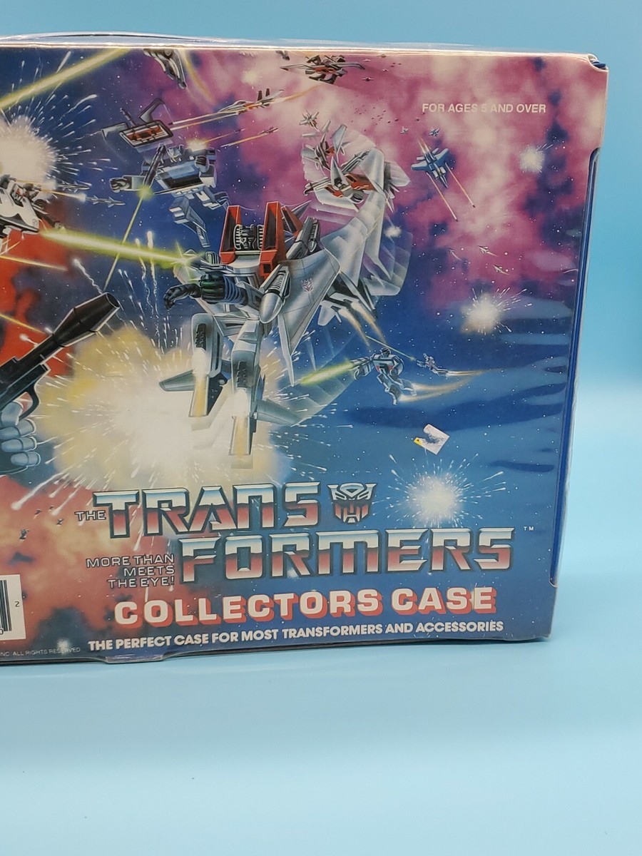 TRANSFORMERS COLLECTORS CARRYING CASE #75100 1984 TARA TOY