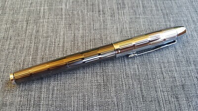 PARKER IM PREMIUM TWIN METAL CHISELLED FOUNTAIN PEN | eBay