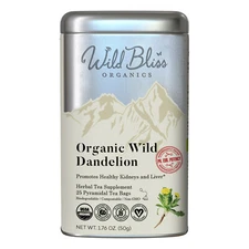 Organic Dandelion Root Tea - Caffeine Free - Pharmacopoeia Quality