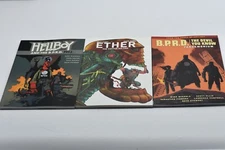 3 BOOK LOT - Hellboy and the B.P.R.D:, Ether, B.P.R.D. FREE FAST SHIP