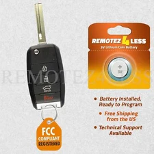 Remote For 2016 2017 2018 Kia Sorento Keyless Entry Car Flip Key Fob 910T