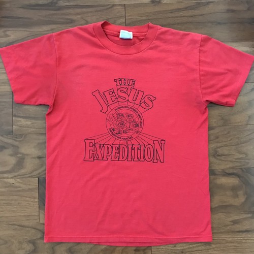 Vintage 90s t shirt The Jesus Expedition Hanes 50/