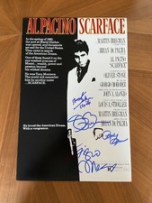 *SCARFACE* signed 12x18 poster * BAUER, SALAZAR, SERNA & MORODER * COA PROOF * 4