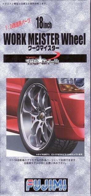 MW22 FUJIMI 19333 1:24 TW-64 18INCH WORK MEISTER WHEEL 1/24 ZUBEHÖR